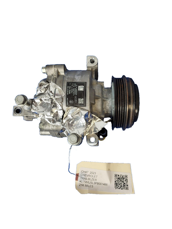 Used Oem Chevrolet A/C Air Conditioning Compressor 2021-2024 Trailblazer 1.3 AWD