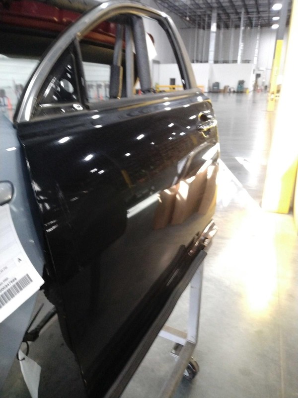 2015 KIA Optima Left Front Door Black 4DR Sedan Used OEM 296855 121K Miles