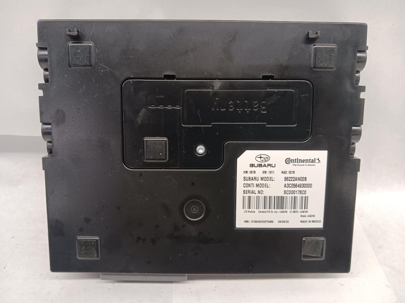 20-'22 SUBARU LEGACY Communication control module Starlink OEM 1 Year Wnty!