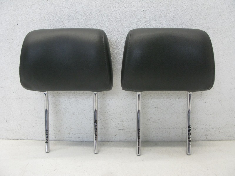 08-15 AUDI 4L Q7 SEAT HEADREST FRONT LEFT RIGHT DRIVER PASSENGER SET OEM 110723A