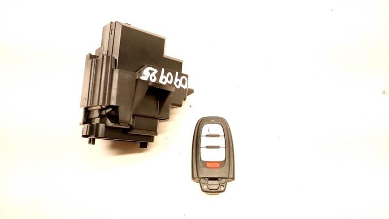 08-17 AUDI 8T A5 S5 RS5 A4 Q5 IGNITION SWITCH KEY SLOT STARTER CONSOLE OEM 09092