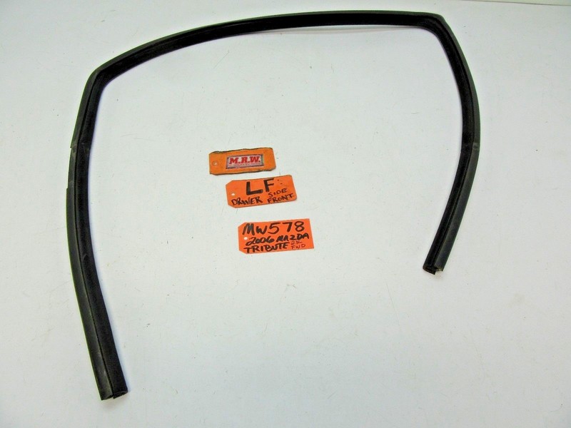 DOOR PANEL DOOR GLASS WINDOW RUBBER SEAL CHANNEL TRACK LH DRIVER FRONT TRIBUTE