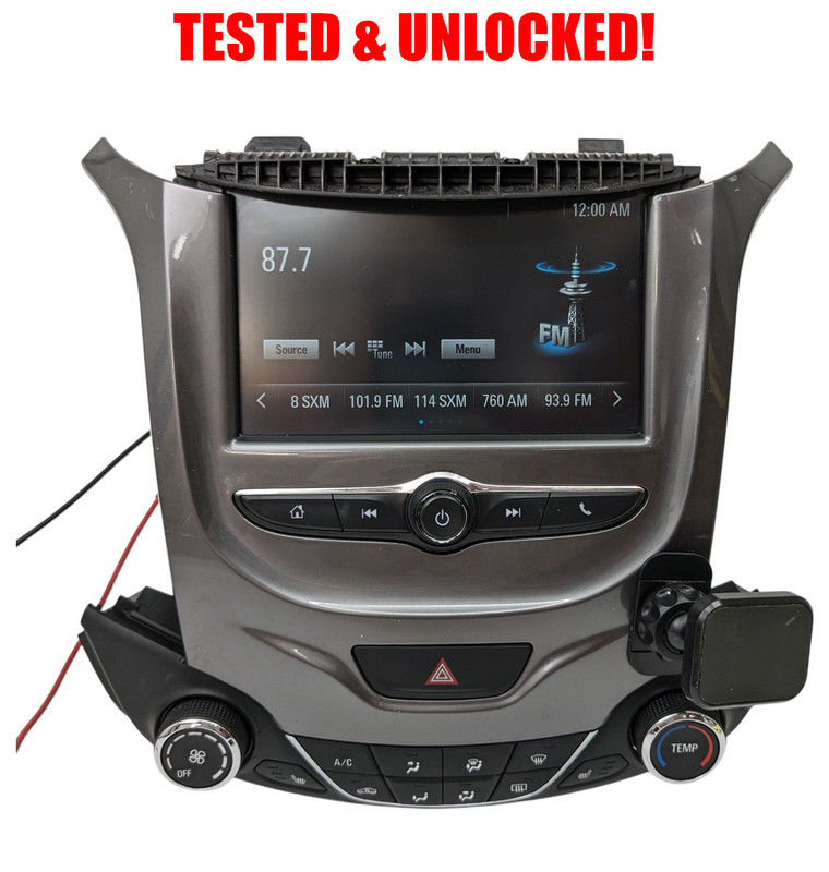 18-21 Chevrolet Traverse Cruze Malibu CD Player Radio Stereo Climate Control OEM