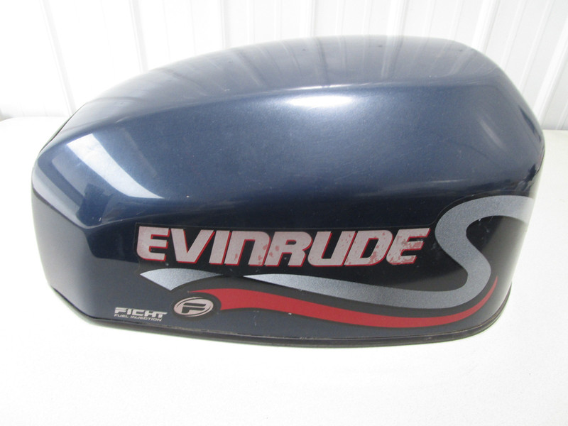 0285250 OMC Evinrude Ficht 115 HP Top Engine Motor Cover Cowl Hood