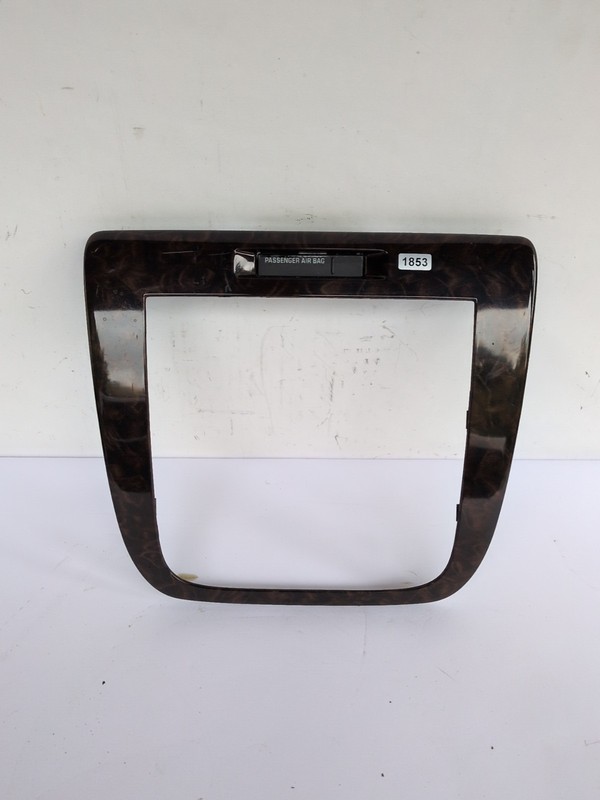 2006 2013 CHEVROLET IMPALA RADIO BEZEL WOOD GRAIN DASH TRIM SURROUND 2007 2008