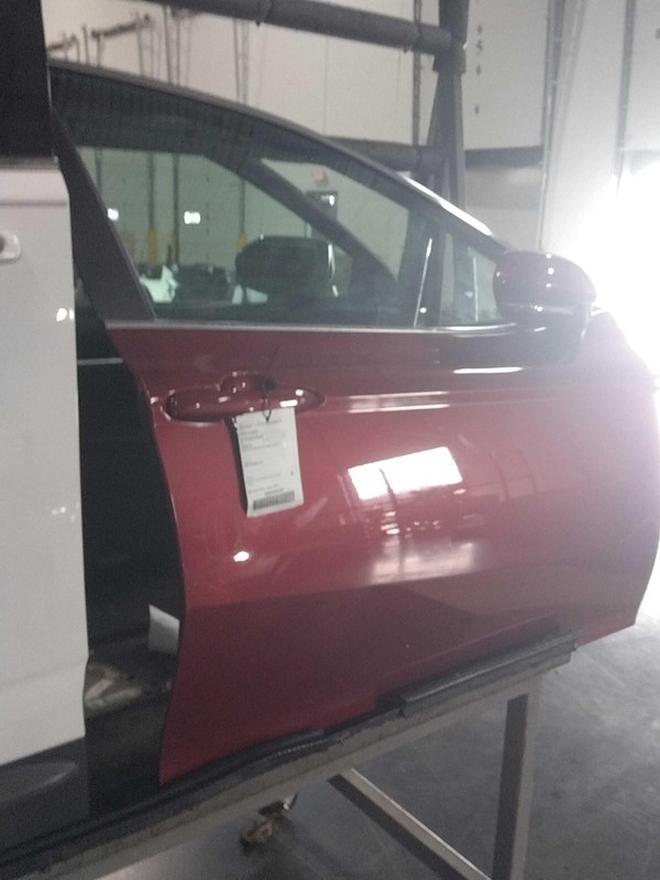2018 Toyota Camry Right Front Door Red 4DR Sedan 653374 OEM Used 45K Miles