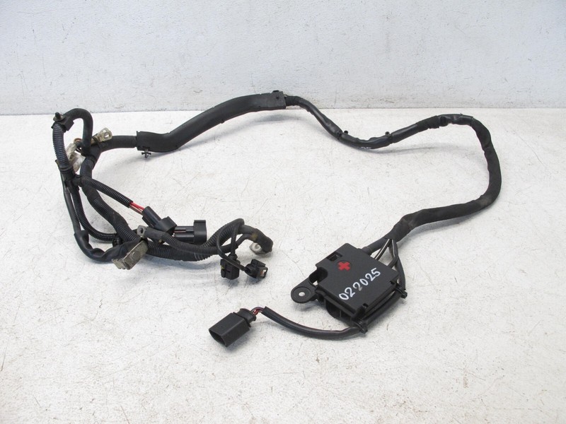 13-17 AUDI B8 S4 S5 QUATTRO 3.0 ALTERNATOR STARTER WIRING HARNESS OEM 022025