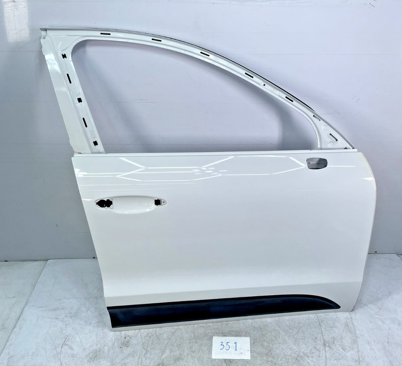 ✅ 15-18 OEM Porsche Macan GTS 95B Front Right Side Door Shell Panel White C9A*