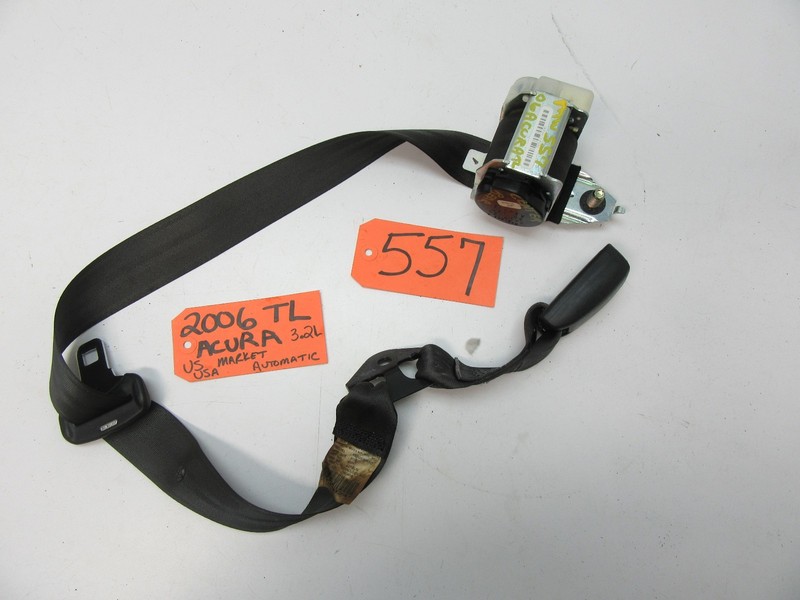 SEAT BELT REAR SHOULDER HARNESS CENTER MIDDLE BACK for 04 05 06 ACURA TL