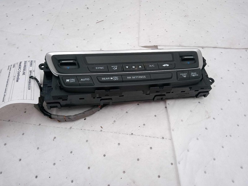 2019 Honda Ridgeline A/C Selector Switch OEM Blue 79600T6ZA51ZA 118K Miles
