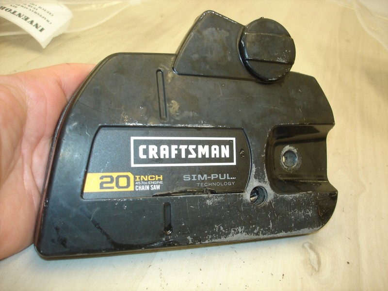 Craftsman Sim-pul pro series clutch cover brake chainsaw partREAD AD bin 422