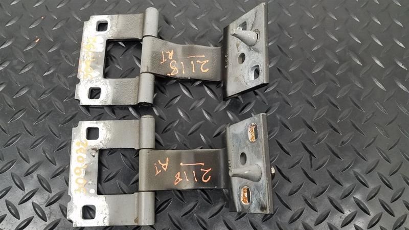 98-11 Ford Ranger Super Cab Rear Door Hinges Pair Black OEM F87Z-1326800-B