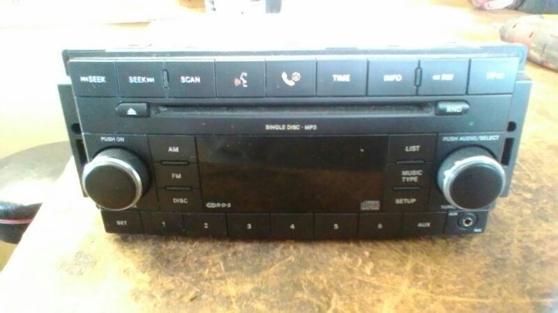 Audio Equipment Radio Receiver Radio AM-FM-CD-MP3 ID RES Fits 08 CARAVAN 101124