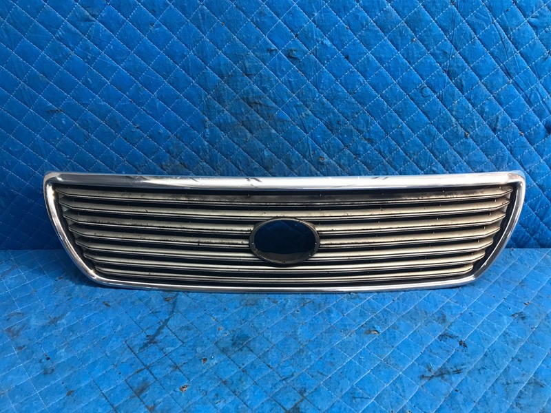 2001-2003 LEXUS LS430 Front Hood Grille Chrome Grill Original no/ Emblem OEM
