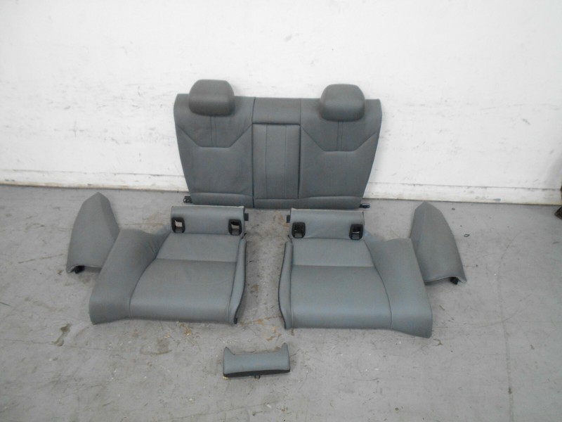 2009 08 09 10 11 12 13 BMW M3 E92 Rear Gray Leather Seat Set #2213 i6
