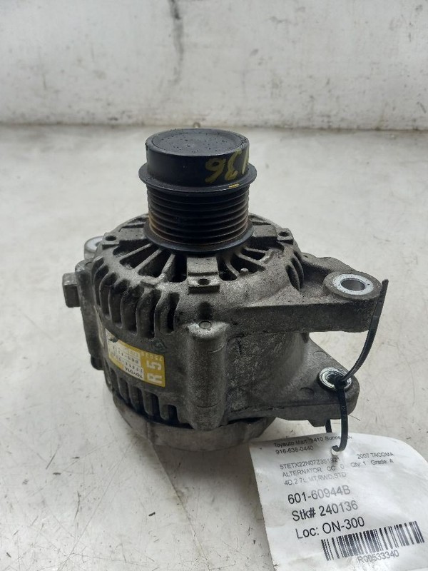 Alternator 4 Cylinder 2TRFE Engine Thru 10/09 Fits 07-10 TACOMA