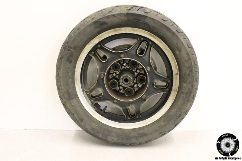 1980 Honda Goldwing 1100 Gl1100 Rear Wheel Back Rim W Tire Brake Disc