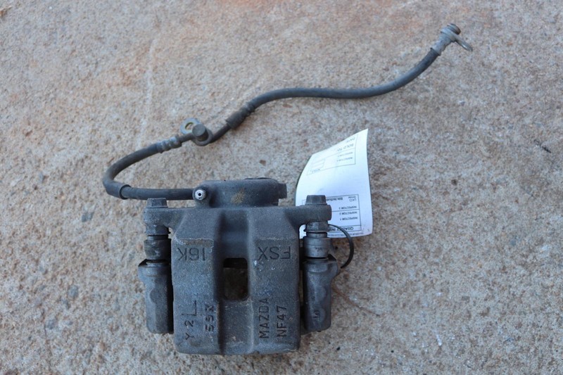 2006-2015 MAZDA MX5 MIATA FRONT LEFT DRIVER SIDE BRAKE CALIPER W/ HOSE OEM