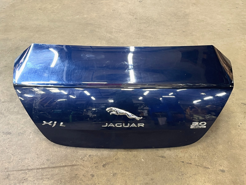 ⭐2010-2019 JAGUAR XJ REAR TRUNK HATCH LID LIFTGATE SHELL PANEL BLUE OEM LOT2614