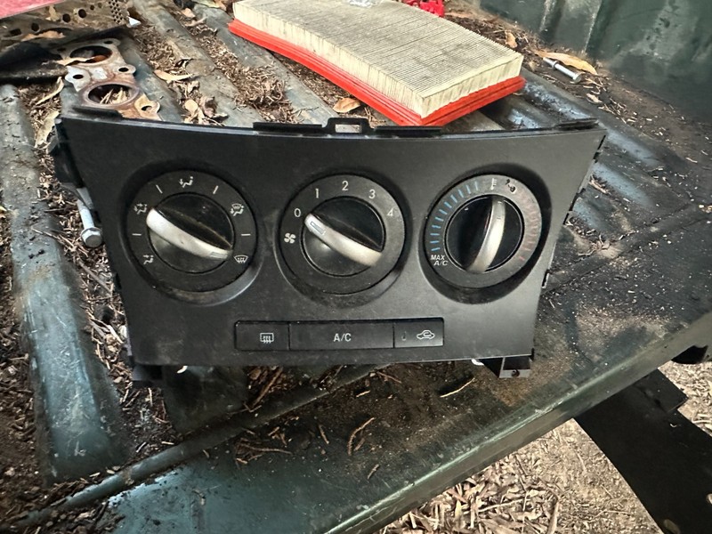 12-13 MAZDA 3 OEM MANUAL HEATER AC A/C HVAC CLIMATE CONTROL