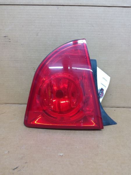 Driver Tail Light Quarter Panel Mounted Red Lens Fits 08-12 MALIBU 267796