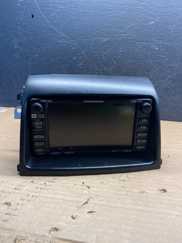 2004 to 2010 Toyota Sienna AM FM CD Mp3 Radio Screen Display Oem AD7615 DG