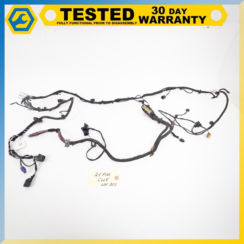 19-21 PORSCHE MACAN REAR BUMPER WIRE WIRING HARNESS OEM