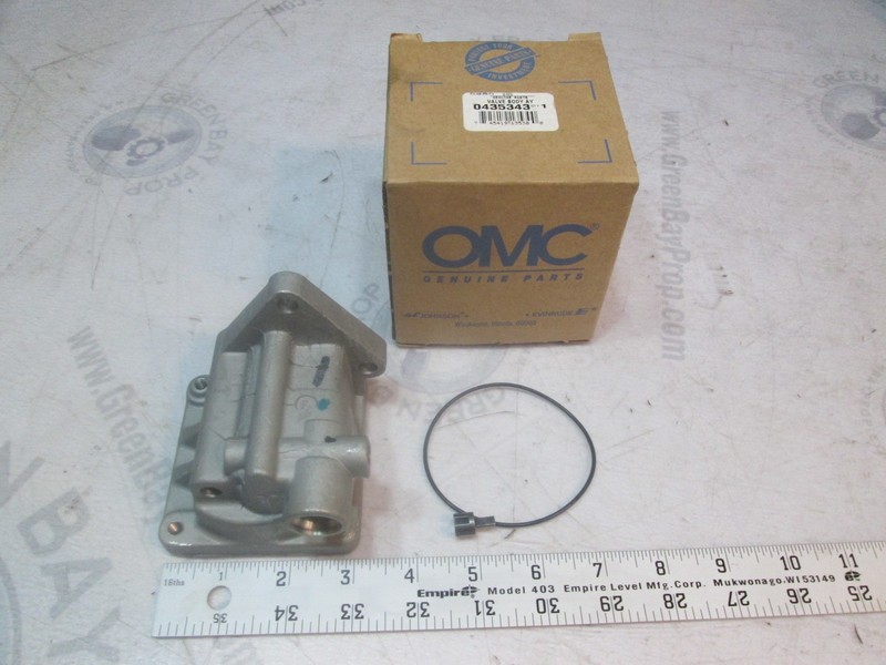 435343 0435343 OMC Evinrude Johnson Outboard Trim & Tilt Hydraulic Valve Body