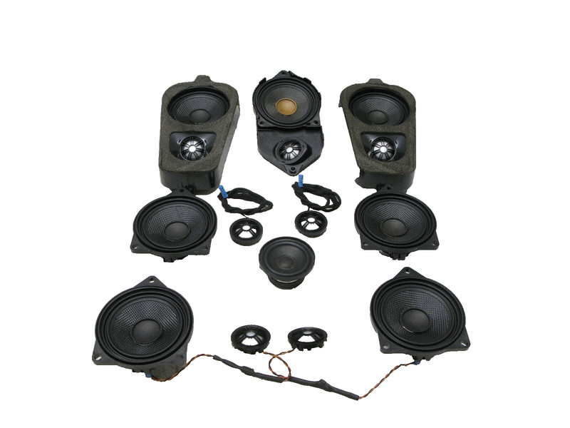 07-13 BMW E70 X5 M RADIO STEREO AUDIO MEDIA SPEAKER MID HIGH 7 LOGIC OEM 081623C