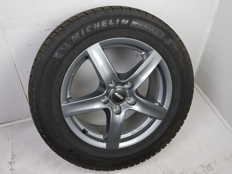 ALUTEC RIM WHEEL 8x18 ET52 W/ MICHELIN WINTER TIRE 90% 255/55/18