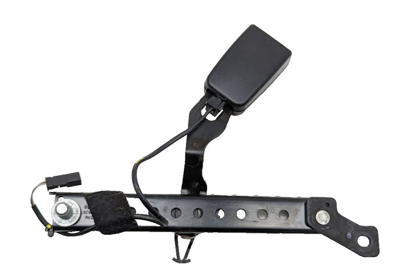07-13 Mercedes W221 S600 S550 Rear Left Driver Side Seat Belt Buckle Black OEM