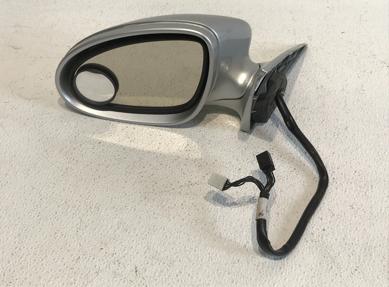 06-08 Mercedes W219 CLS500 LEFT LH DRIVER DOOR MIRROR SILVER OEM