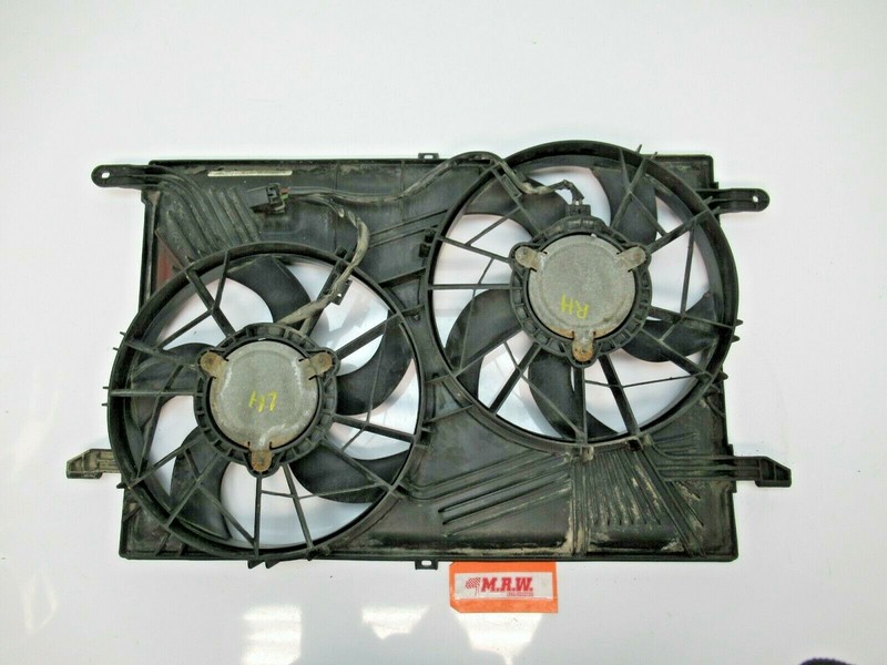 RADIATOR FAN MOTOR SHROUD ASSEMBLY BLADE DUAL A/C AC AIR ACADIA OUTLOOK TRAVERSE