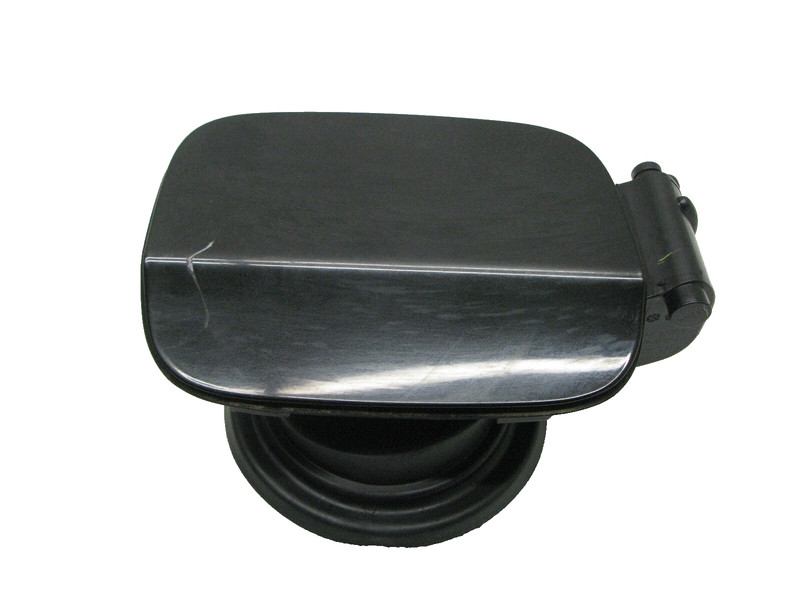07-13 BMW E70 X5 FUEL TANK FILLER FLAP DOOR TRIM COVER LID OEM 030822