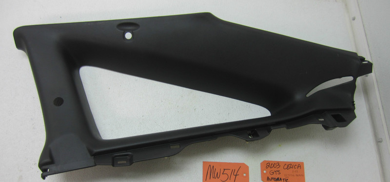 00-05 CELICA REAR BACK SEAT QUARTER GLASS WINDOW TRIM PANEL INTERIOR R RIGHT CAR