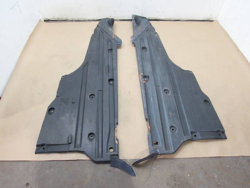 Mercedes SLK55 R171 2006 Left Right Underbody Splash Shield Guard Set 04-11 ;