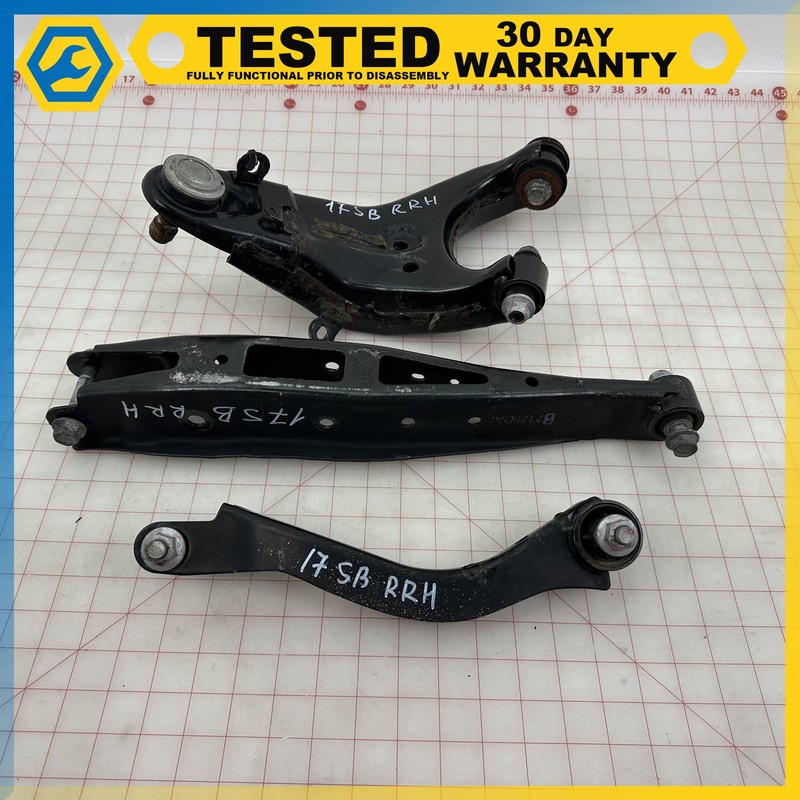 15-21 Subaru WRX STI REAR RIGHT SUSPENSION CONTROL ARM SET OF 3 OEM