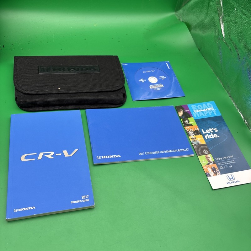 2017 Honda CR-V Owner's Manual Owners CD With Case Included