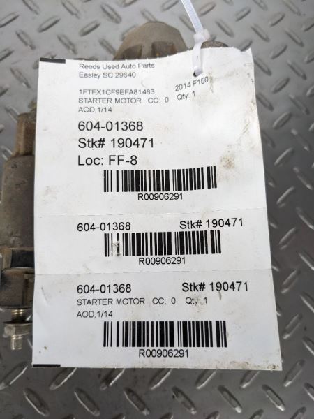 Starter Motor Fits 13-19 FORD E350 VAN 906291