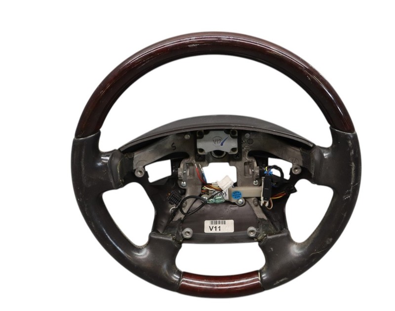 11-13 Hyundai Equus SIG Front Steering Wheel Black Leather 56100-3N200 Oem