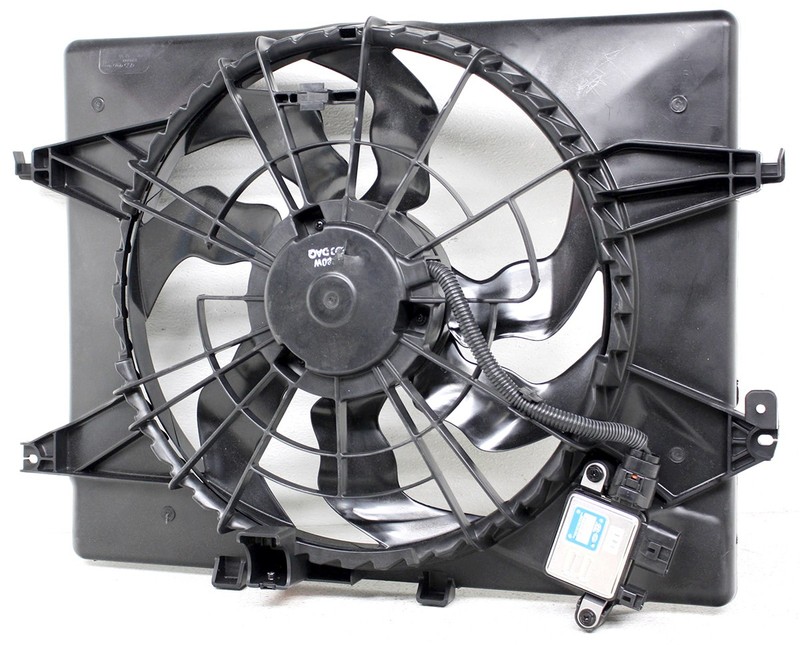 OEM Radiator Cooling Fan Motor For KIA Optima Hyundai Sonata Hybrid Housing Chip