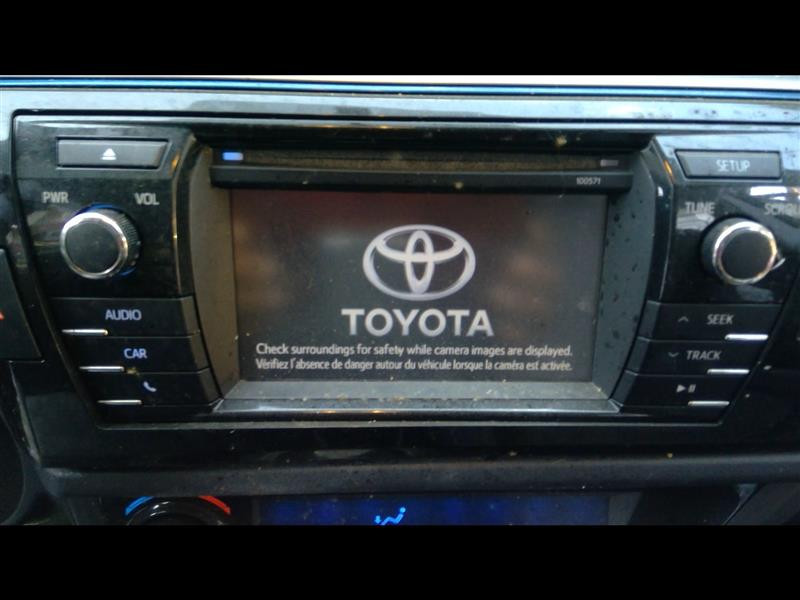 2015-2016 Toyota Corolla NON-NAV 6.1" Screen Display Menu 100571 86140-02470