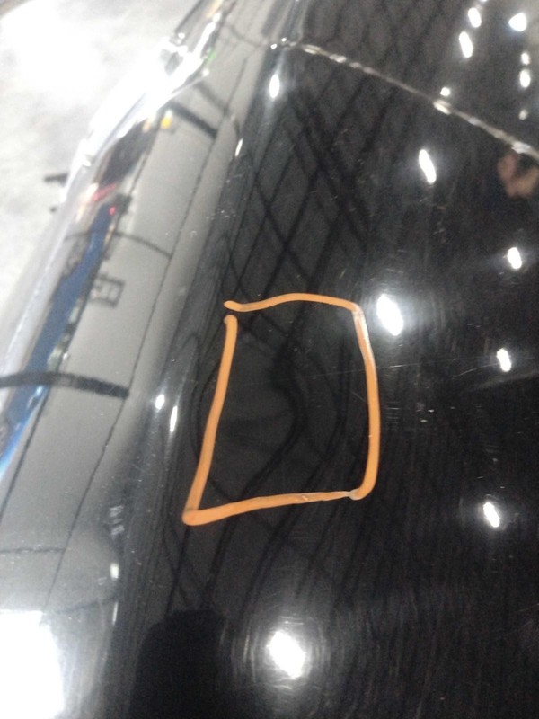 2008 Lincoln MKZ Deck Lid Black OEM Used Good Condition Small Dent/Scratches