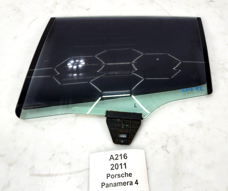 ✅ 10-16 OEM Porsche Panamera 4 970 Rear Left Driver Side Door Window Glass Tint