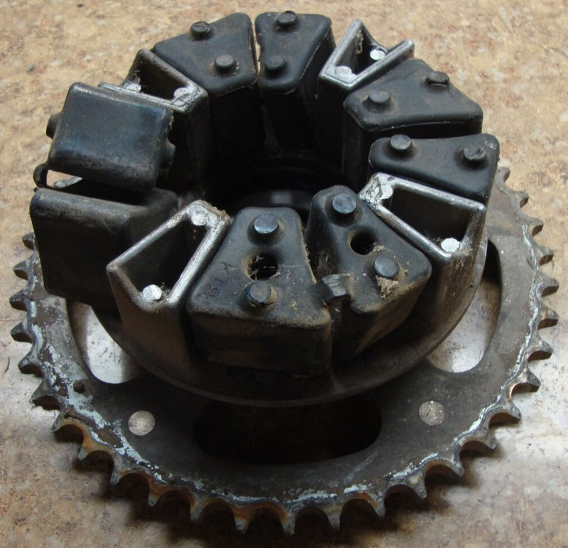 1990 Honda CBR600 F CBR 600 600F CBR600F Rear Chain Drive Sprocket Gear Cush E9