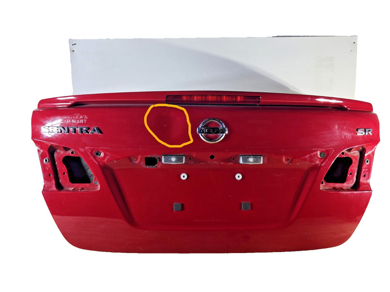 2013 2017 Nissan Sentra SR Rear Back Trunk Lid Boot Shell Panel HD3003SGMA OEM x