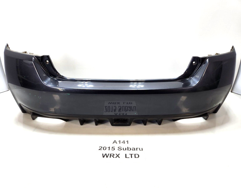 ✅ 2015-2021 OEM Subaru WRX LTD Rear Bumper Cover Gray DGM