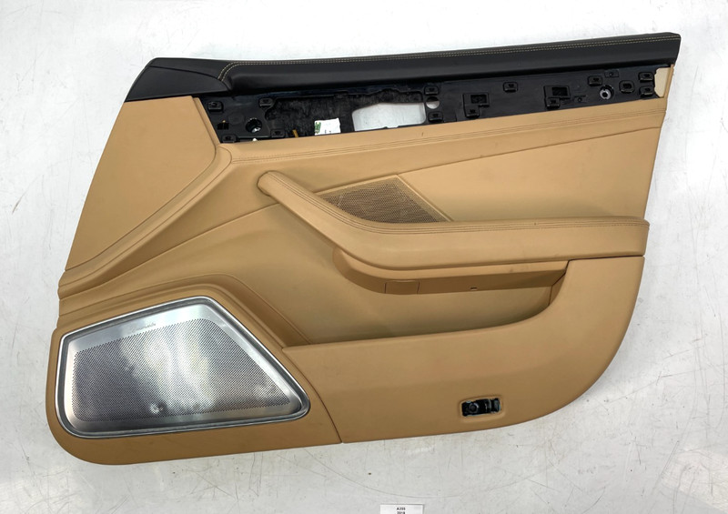 ✅ 17-23 OEM Porsche Panamera 4S 971 Front Right Passenger Side Door Panel Beige*