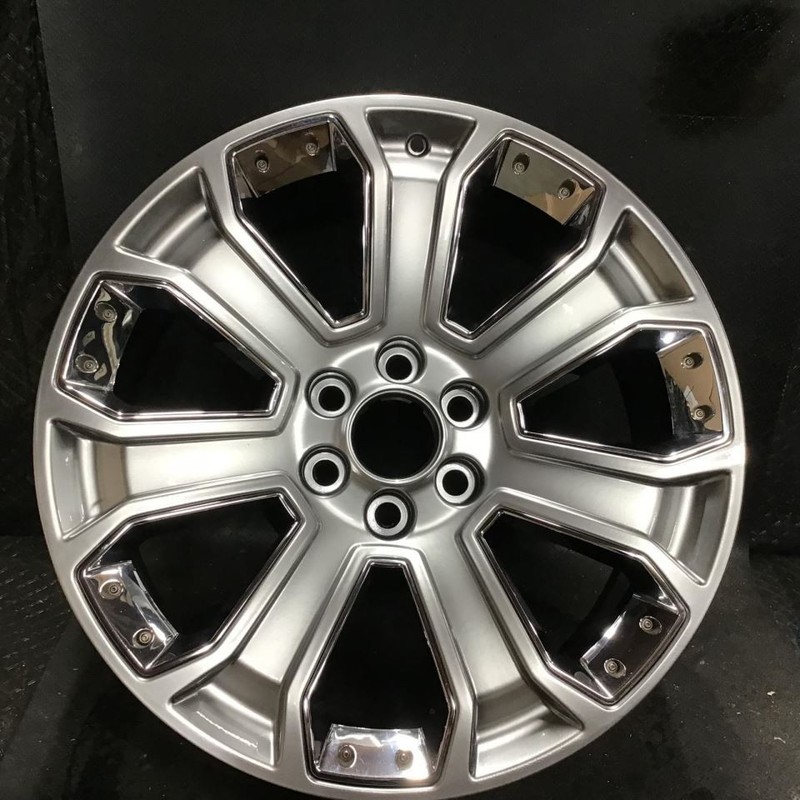 2014-2020 Escalade Tahoe Sierra Yukon 5660 Wheel 22x9 7 Spoke Rim Grey 19301164