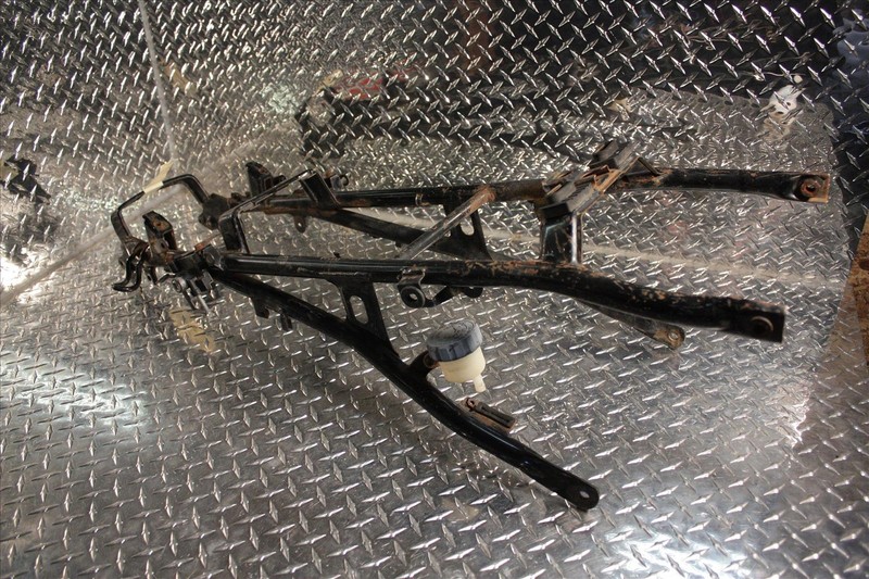 84 YAMAHA FJ 1 SUB FRAME SUBFRAME CHASSIS UNDER REAR #1 SEAT RAIL 1100
